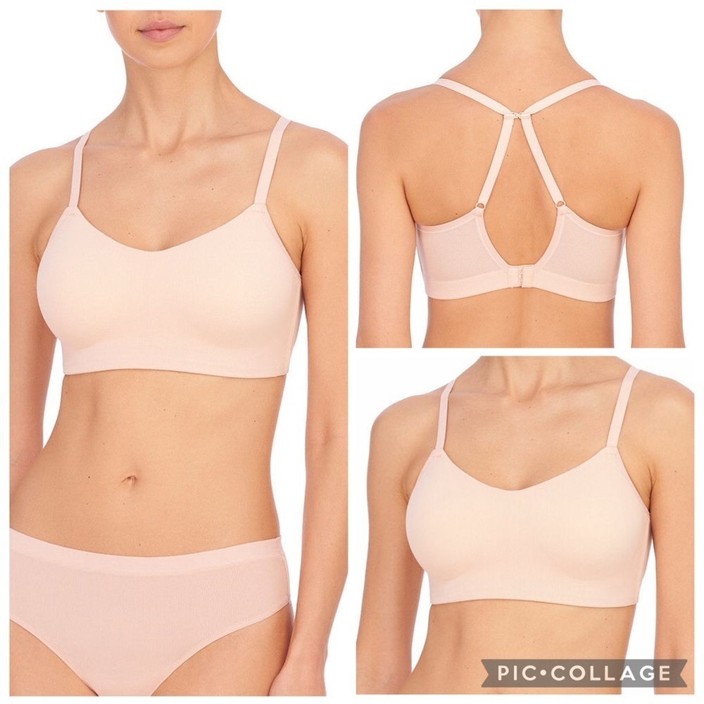 NWT Natori Limitless Convertible Contour Wireless Sports Bra sz 32B